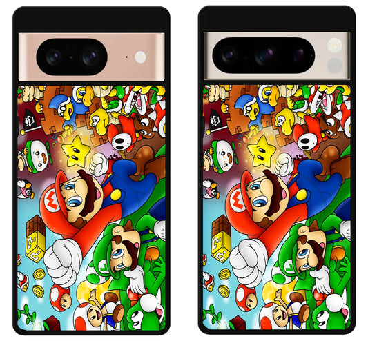 Super mario Cover Google Pixel 8 | 8 Pro Case