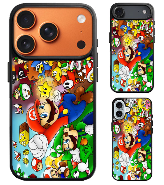 Super mario Cover iPhone Air | iPhone 17 | 17 Pro | 17 Pro Max Case