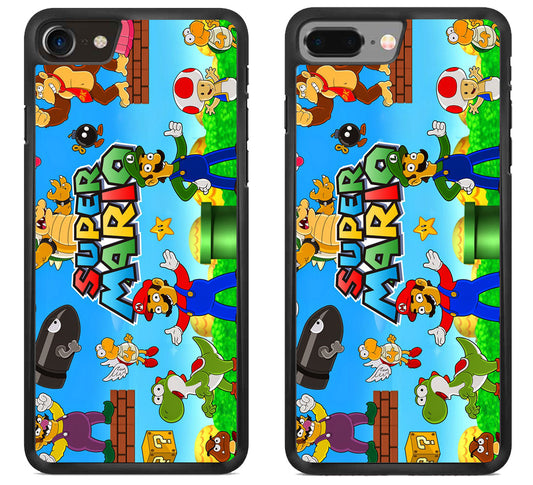 super mario Luigi iPhone 8 | 8 Plus Case
