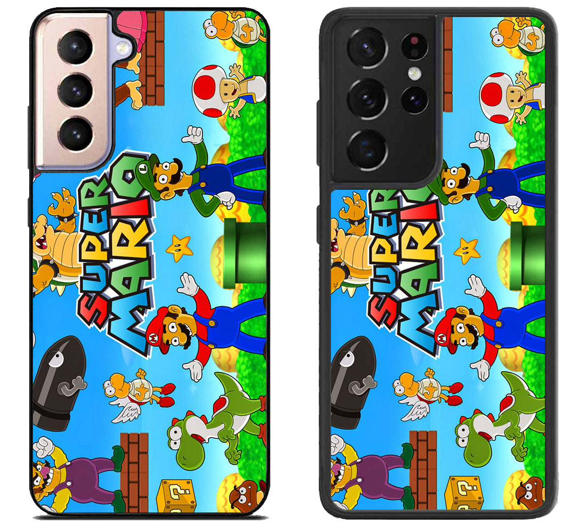 super mario Luigi Samsung Galaxy S21 | S21 FE | S21+ | S21 Ultra Case