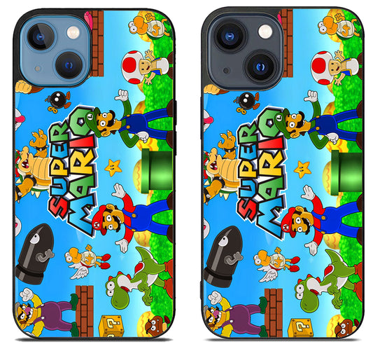 Super Mario Luigi iPhone 15 | iPhone 15 Plus Case