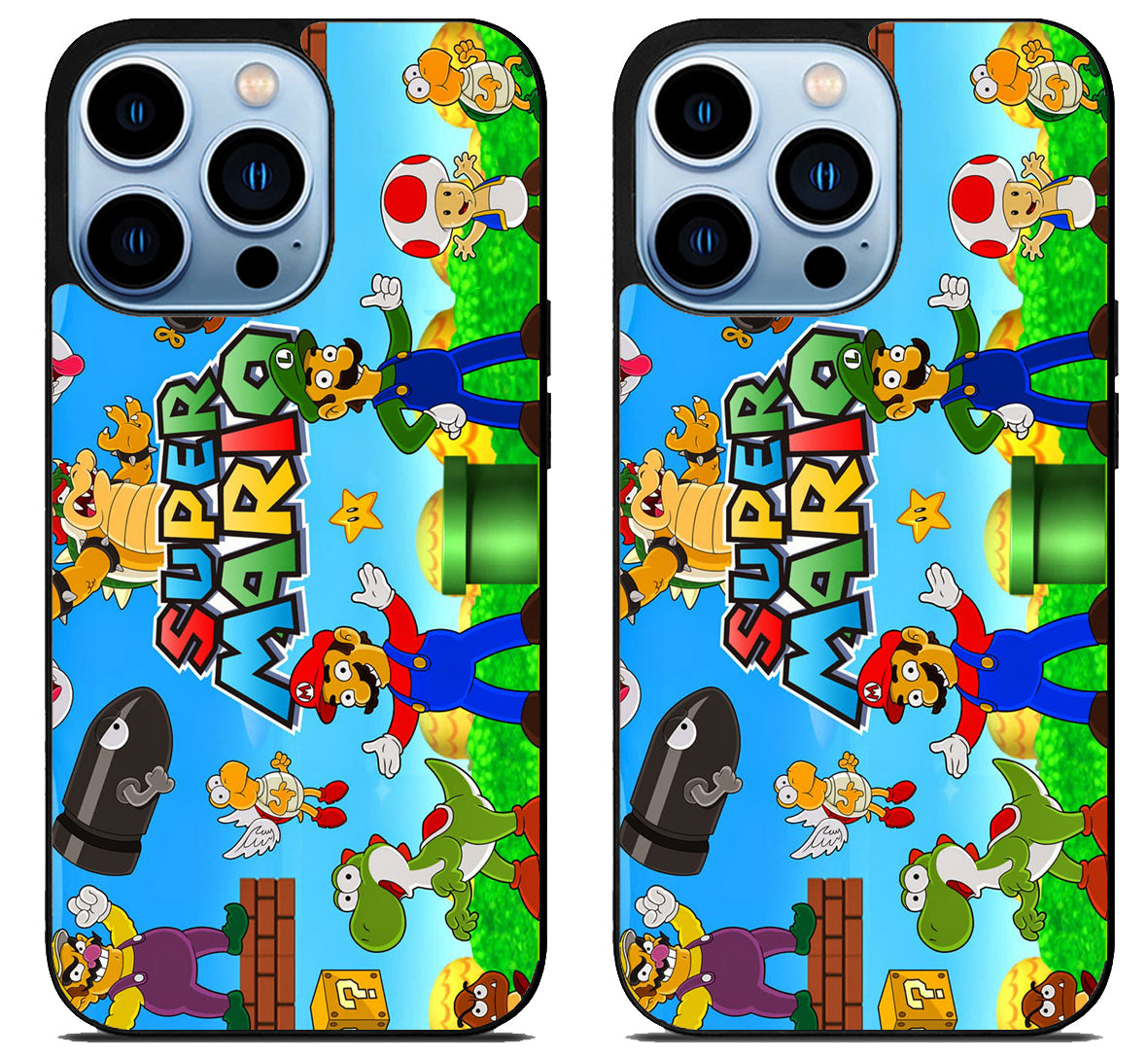 Super Mario Luigi iPhone 15 Pro | iPhone 15 Pro Max Case