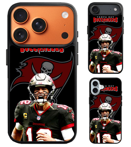 tom brady tampa bay buccaneers Black iPhone Air | iPhone 17 | 17 Pro | 17 Pro Max Case