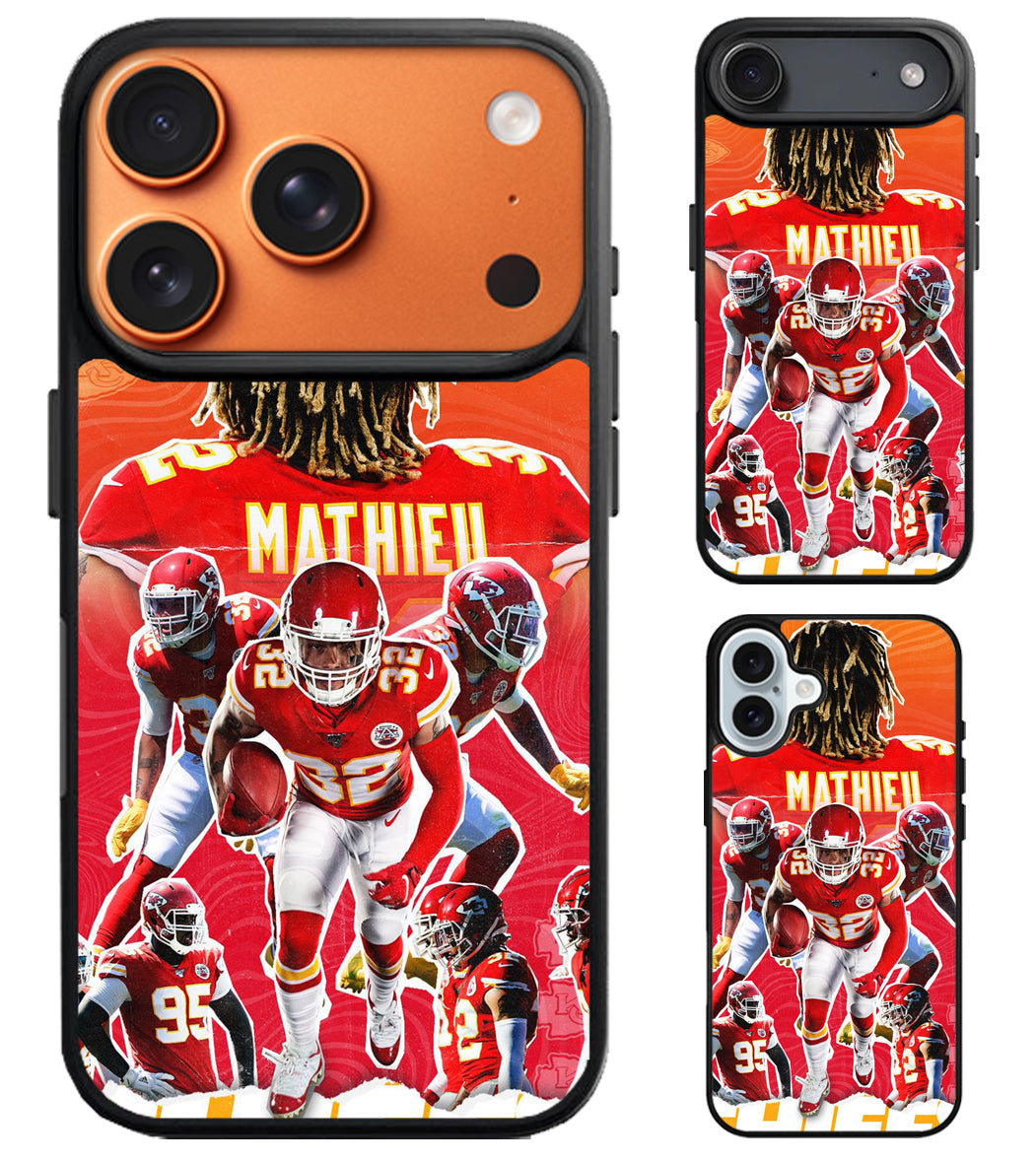Tyrann mathieu Kc Chiefs iPhone Air | iPhone 17 | 17 Pro | 17 Pro Max Case