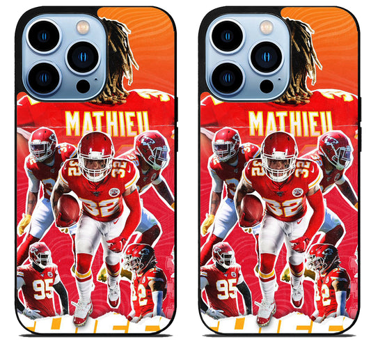 Tyrann mathieu Kc Chiefs Collage iPhone 15 Pro | iPhone 15 Pro Max Case