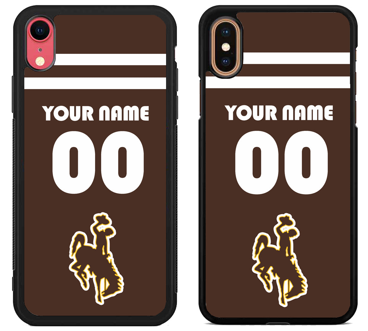 Custom Personalized Wyoming cowboys iPhone X | Xs | Xr | Xs Max Case