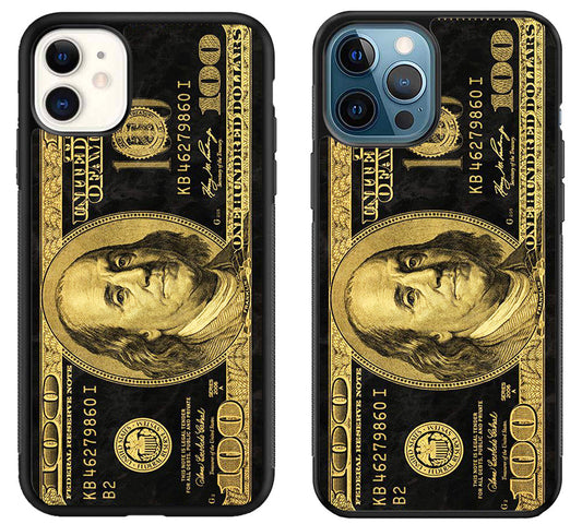 100 Dollar bill Black and Gold iPhone 11 | 11 Pro | 11 Pro Max Case