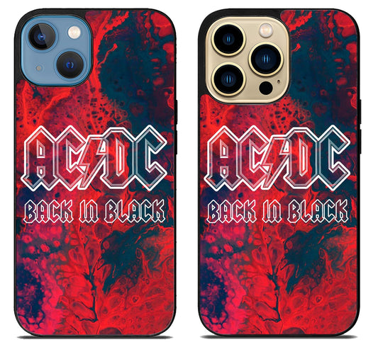 ACDC Black in Black iPhone 14 |  14 Plus | 14 Pro | 14 Pro Max Case