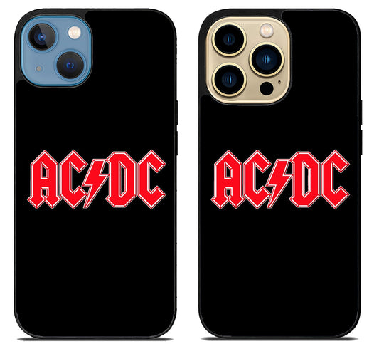 ACDC Black Logo iPhone 14 |  14 Plus | 14 Pro | 14 Pro Max Case