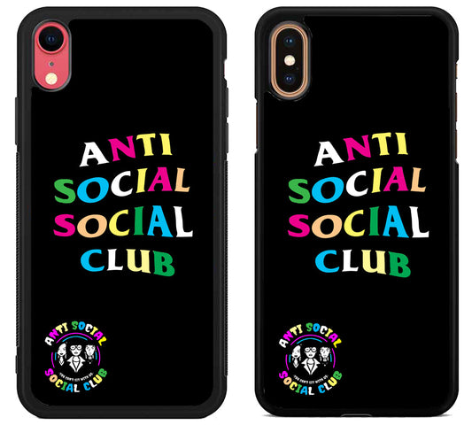 ASSC Anti Social Club Black iPhone X | XS | XR | XS Max Case