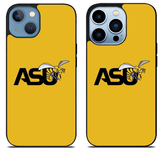 ASU Alabama State Hornets Logo iPhone 13 | 13 Mini | 13 Pro | 13 Pro Max Case