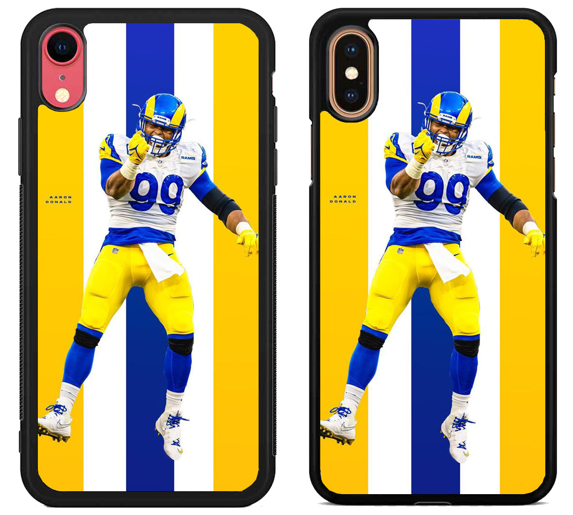 Aaron Donald LA Rams iPhone X | XS | XR | XS Max Case