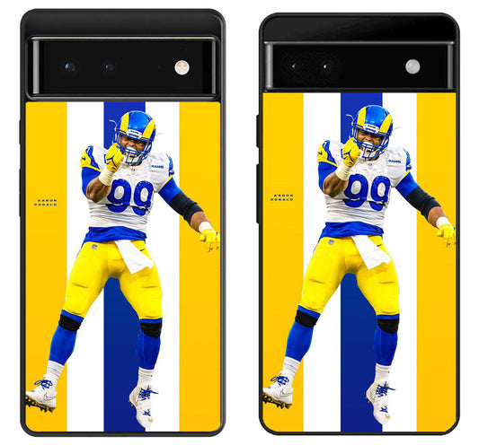 Aaron Donald LA Rams Google Pixel 6 | 6A | 6 Pro Case