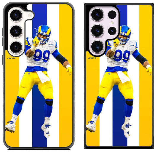 Aaron Donald LA Rams Samsung Galaxy S23 I S23+ I S23 Ultra Case