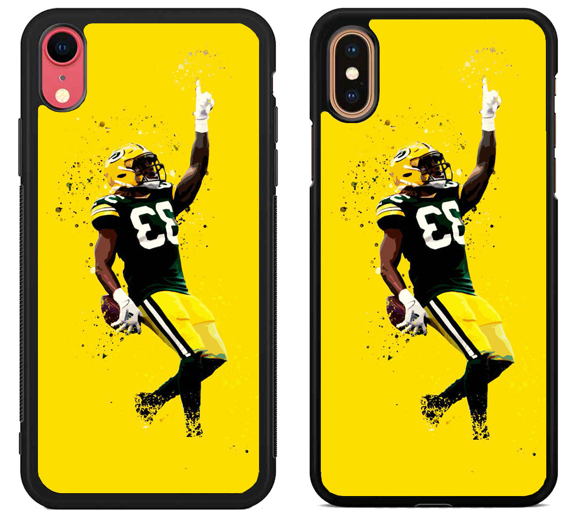 Aaron Jones Green Bay Packers Cool iPhone X | Xs | Xr | Xs Max Case