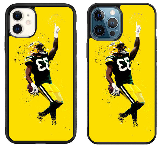 Aaron Jones Green Bay Packers Cool iPhone 11 | 11 Pro | 11 Pro Max Case