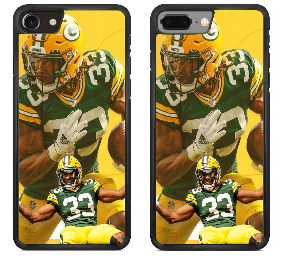 Aaron Jones Green Bay Packers Style iPhone 8 | iPhone 8 Plus Case