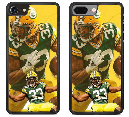 Aaron Jones Green Bay Packers Style iPhone 8 | iPhone 8 Plus Case