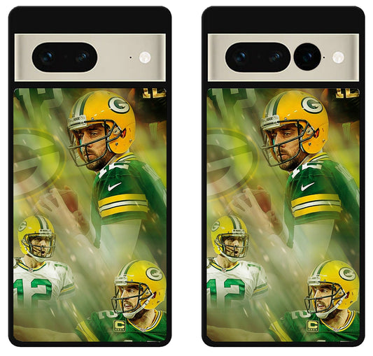 Aaron Rodgers Collage Greenbay Google Pixel 7 | 7 Pro Case