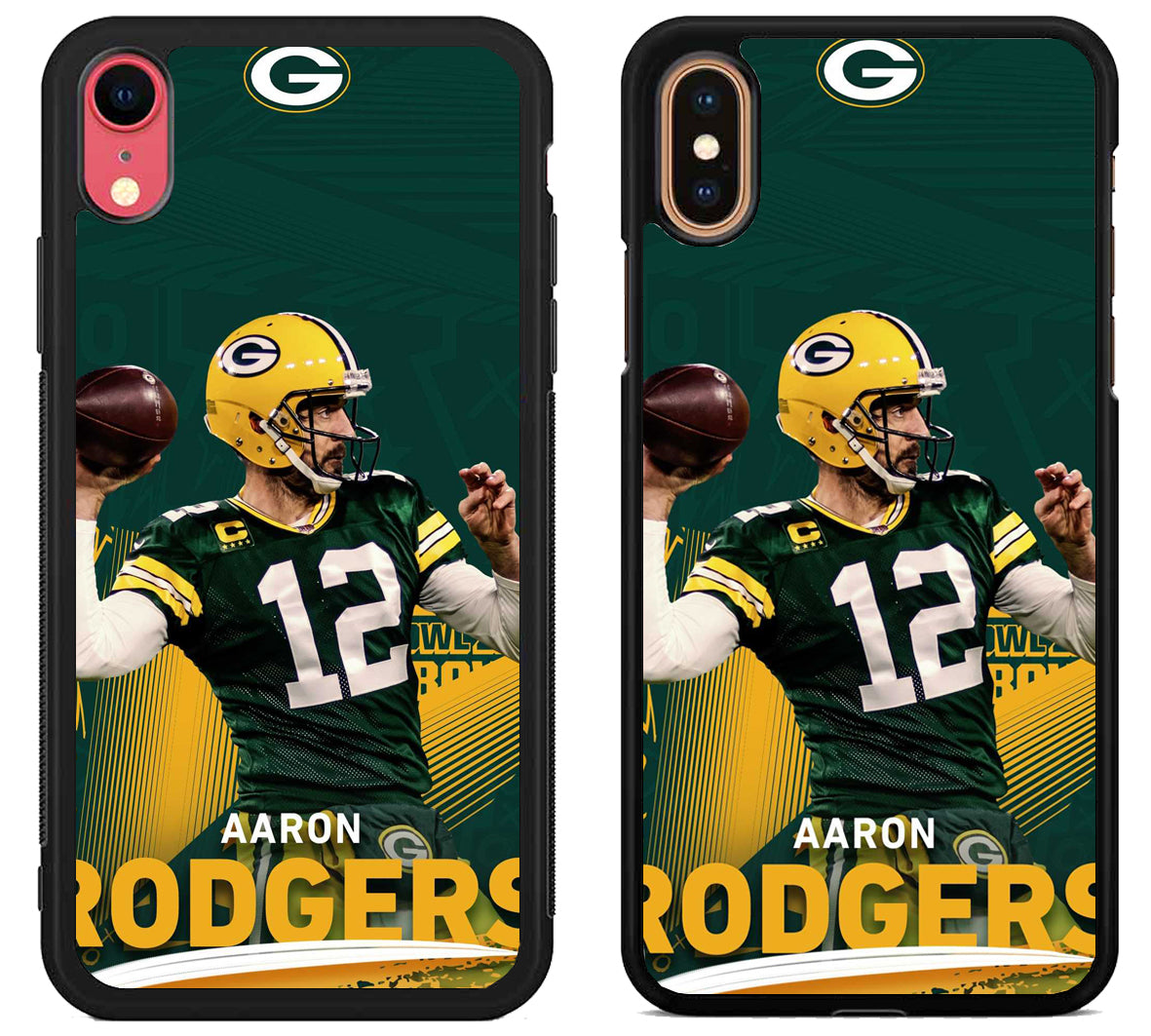 Aaron Rodgers Green Bay Packers iPhone X | XS | XR | XS Max Case