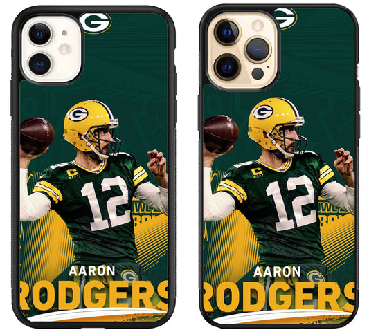 Aaron Rodgers Green Bay Packers iPhone 12 | 12 Mini | 12 Pro | 12 Pro Max