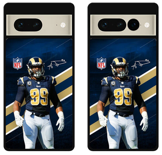 Aaron donald NFL Rams Google Pixel 7 | 7 Pro Case