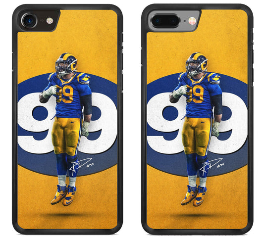 Aaron donald Rams Signature iPhone 8 | 8 Plus Case
