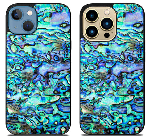 Abalone Shell Nature iPhone 14 | 14 Plus | 14 Pro | 14 Pro Max Case