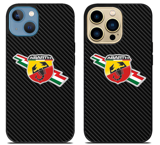 Abarth Carbon iPhone 14 | 14 Plus | 14 Pro | 14 Pro Max Case