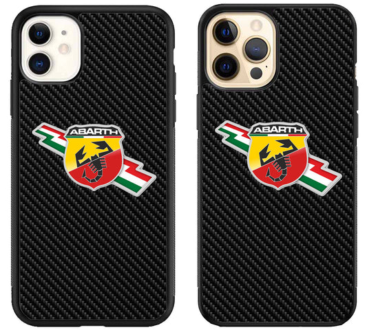 Abarth Carbon iPhone 12 | 12 Mini | 12 Pro | 12 Pro Max Case