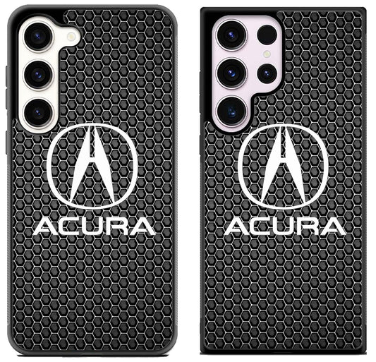 Acura Black Carbon Samsung Galaxy S23 I S23+ I S23 Ultra Case