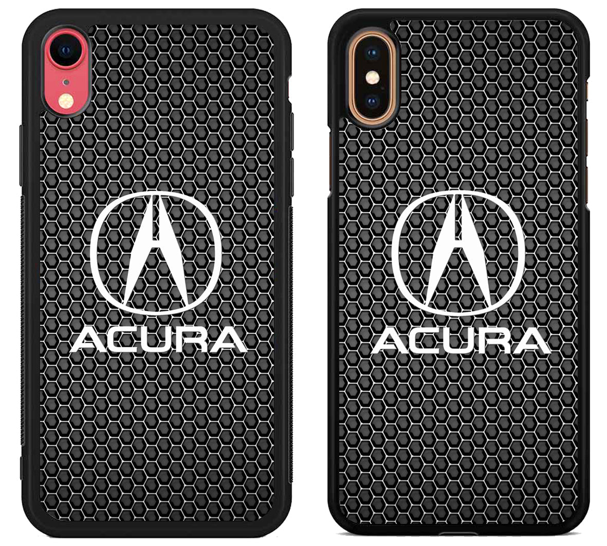 Acura Black Carbon iPhone X | XS | XR | XS Max Case