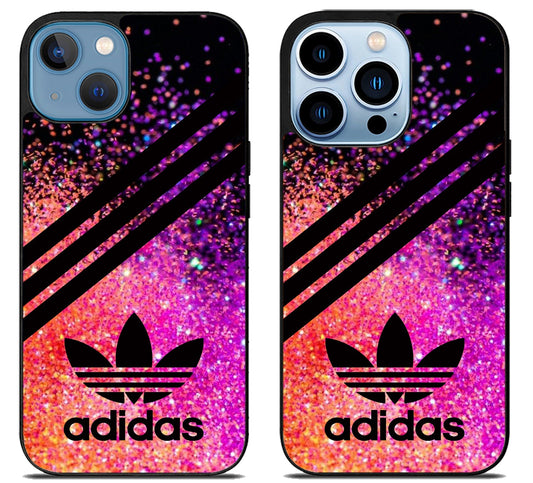 Adidas Black Sparkly iPhone 13 | 13 Mini | 13 Pro | 13 Pro Max Case