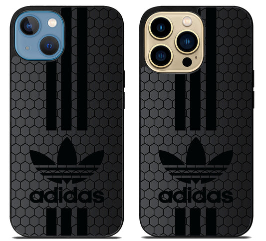 Adidas Black Stripe iPhone 14 |  14 Plus | 14 Pro | 14 Pro Max Case