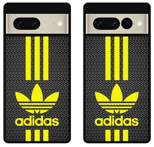 Adidas Logo Yellow Google Pixel 7 | 7 Pro Case