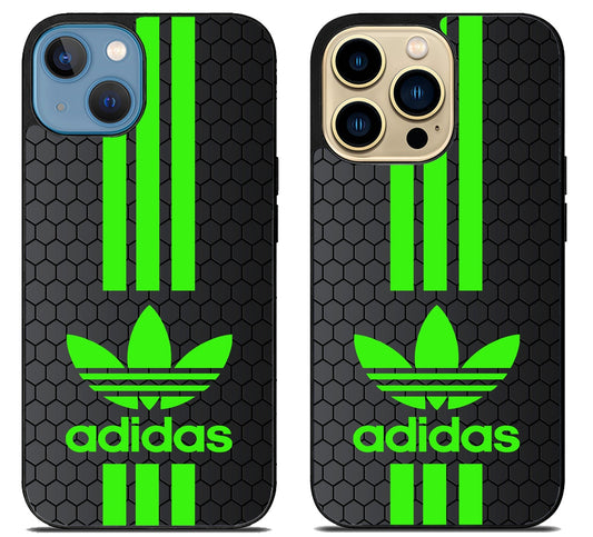 Adidas Green Hexagon iPhone 14 |  14 Plus | 14 Pro | 14 Pro Max Case