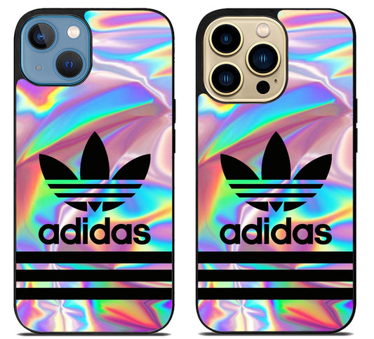 Adidas Holographic iPhone 14 |  14 Plus | 14 Pro | 14 Pro Max Case