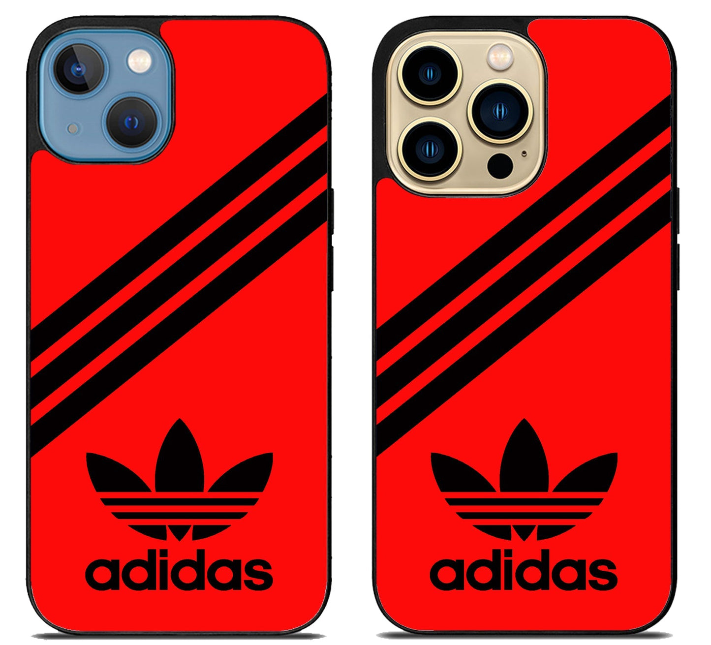 Adidas Red Black iPhone 14 |  14 Plus | 14 Pro | 14 Pro Max Case