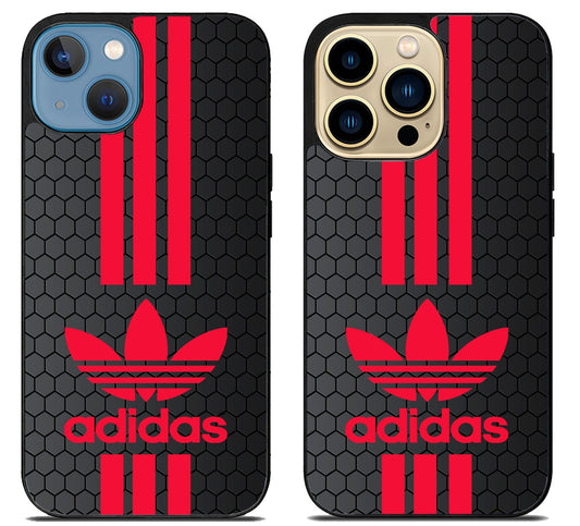 Adidas Red Hexagon iPhone 14 |  14 Plus | 14 Pro | 14 Pro Max Case