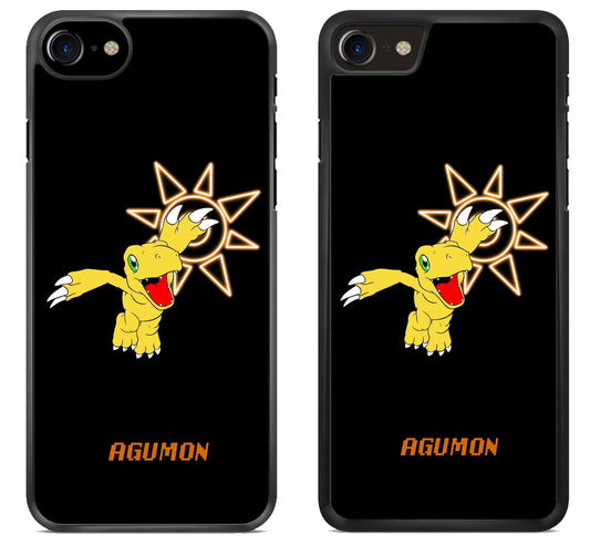 Agumon Digimon Black iPhone SE 2020 | iPhone SE 2022 Case