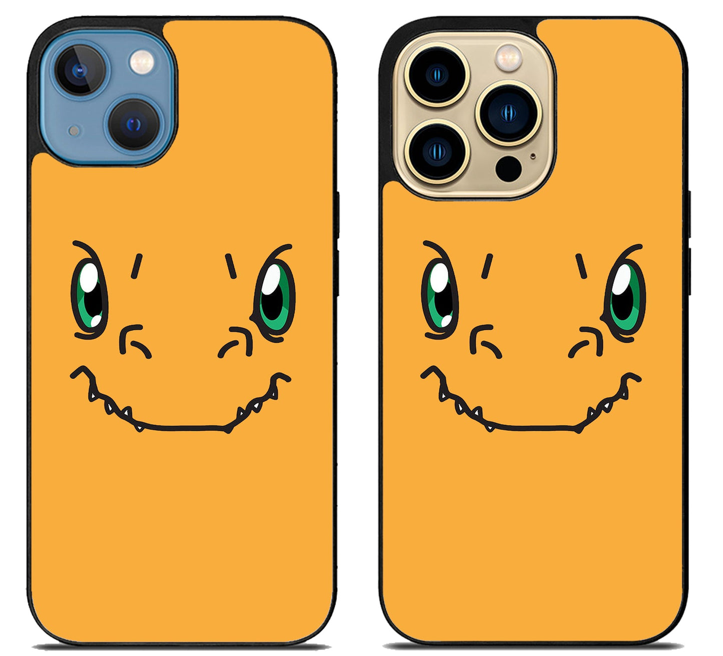 Agumon Digimon Face iPhone 14 | 14 Plus | 14 Pro | 14 Pro Max Case