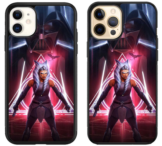 Ahsoka Tano Star Wars Wallpaper iPhone 12 | 12 Mini | 12 Pro | 12 Pro Max