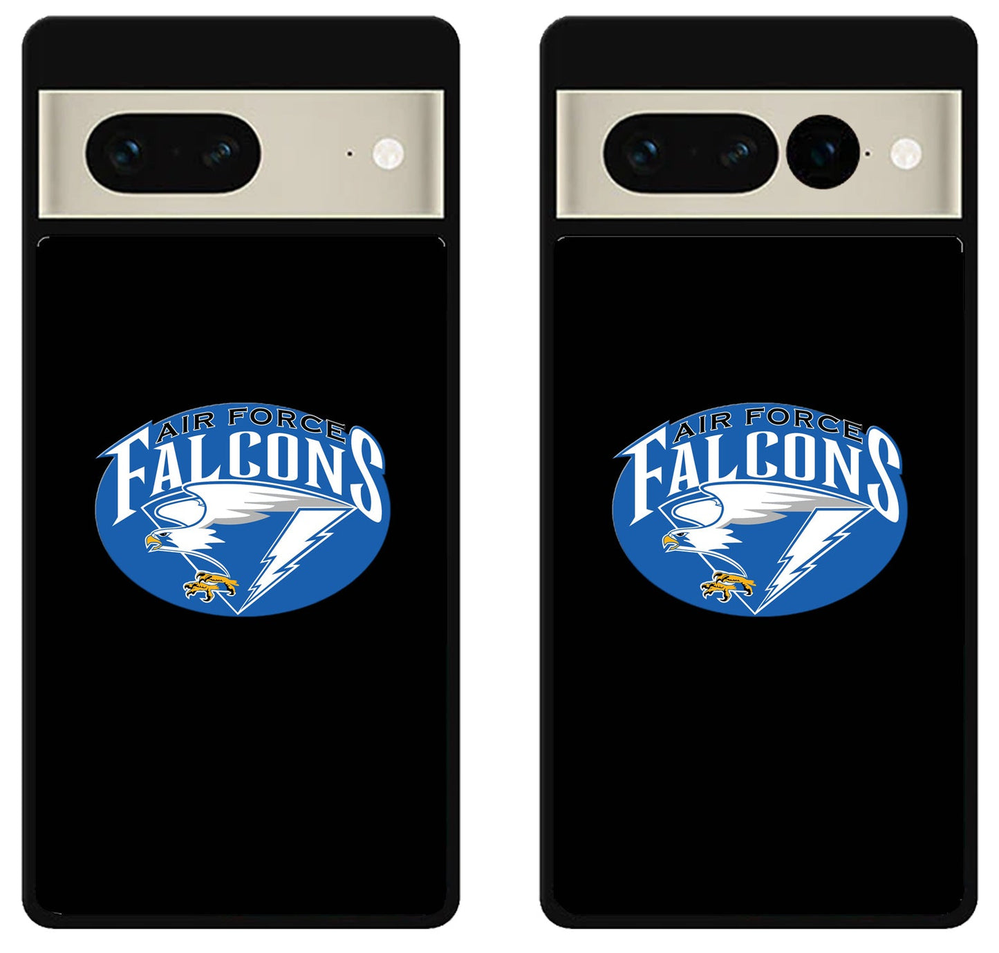 Air Force Falcons Black Google Pixel 7 | 7 Pro Case