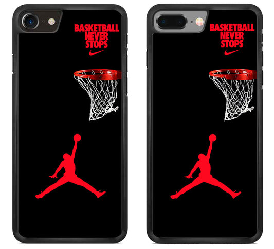 Air Jordan Basketball Black iPhone 8 | 8 Plus Case