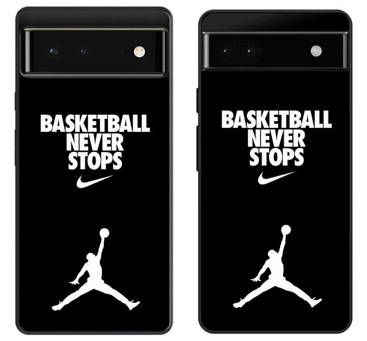 Air Jordan Basketball Cover Google Pixel 6 | 6A | 6 Pro Case