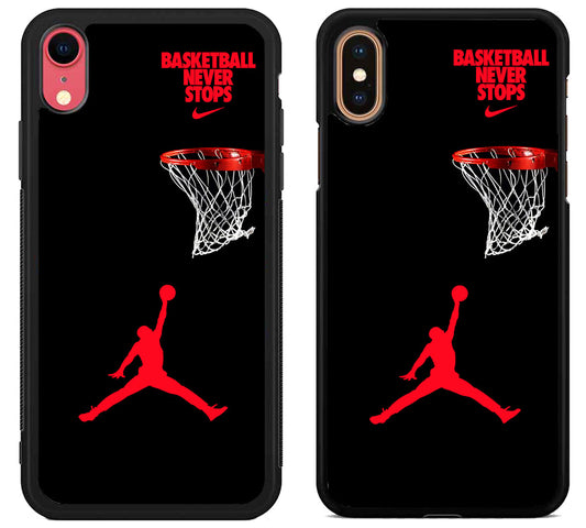 Air Jordan Basketball Red iPhone X | XS | XR | XS Max Case