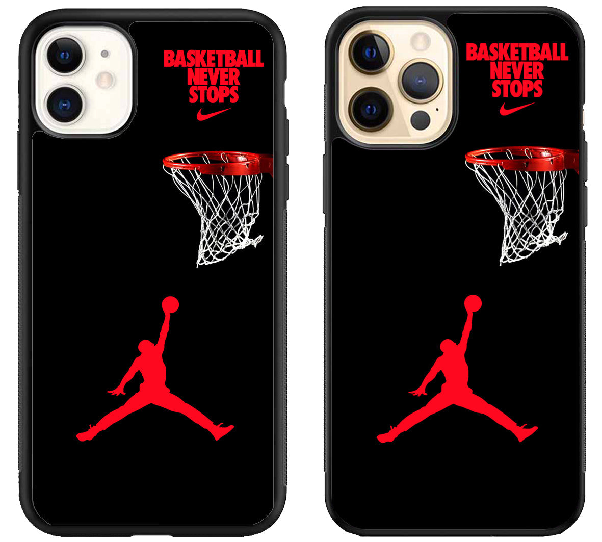 Air Jordan Black Basketball iPhone 12 | 12 Mini | 12 Pro | 12 Pro Max