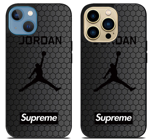 Air Jordan Black Hexagon iPhone 14 |  14 Plus | 14 Pro | 14 Pro Max Case