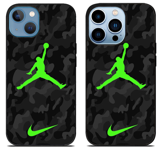 Air Jordan Green Camo iPhone 13 | 13 Mini | 13 Pro | 13 Pro Max Case