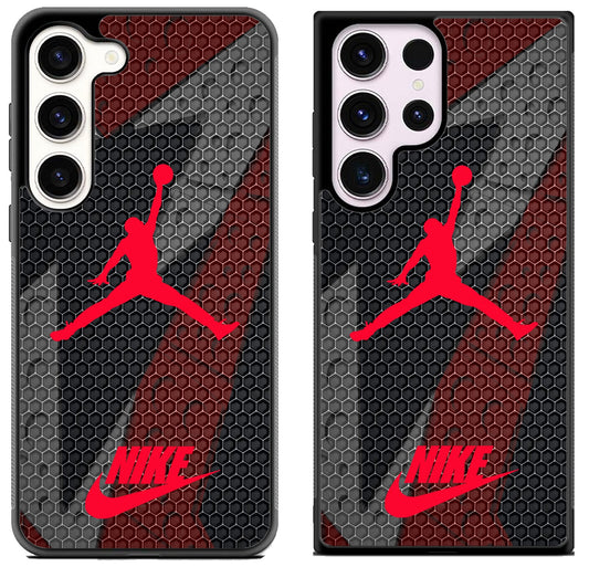 Air Jordan Jumpman Style Samsung Galaxy S23 I S23+ I S23 Ultra Case